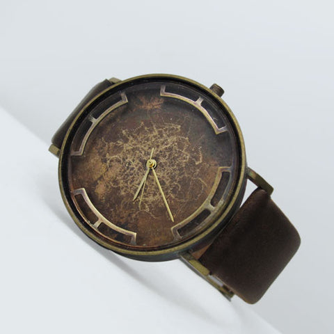 handmade quartz watch wristwatch men's fashion unisex accessories