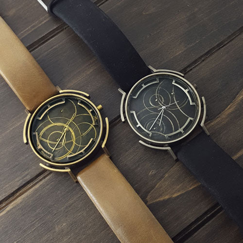 Bronze/Black Orbital Watch
