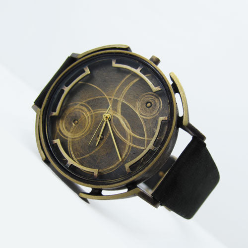 handmade bronze watch wristwatch unisex men's fashion